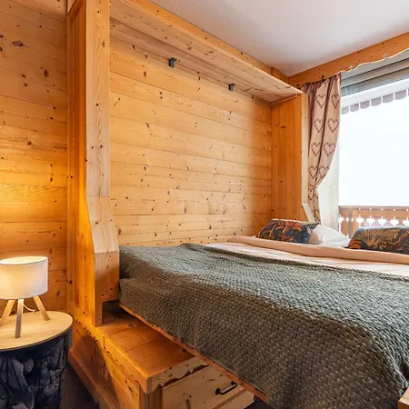 公寓 Dome De Polset, In-out With Wifi In Val Thorens, 